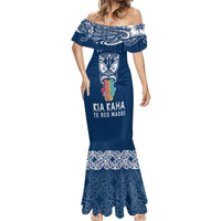 personalised-kia-kaha-te-reo-maori-mermaid-dress-hei-tiki-mix-koru-navy-blue