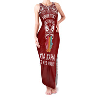 personalised-kia-kaha-te-reo-maori-family-matching-tank-maxi-dress-and-hawaiian-shirt-hei-tiki-mix-koru-red