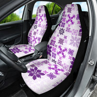 Vintage Hawaii Car Seat Cover Hawaiian Quilt Kapa Mismatch Purple LT7 - Polynesian Pride