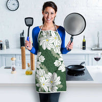 Ia Orana Tahiti Tiare Apron Sage Green Lei - Polynesian Pride