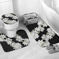 Ia Orana Tahiti Tiare Bathroom Set Black Lei - Polynesian Pride