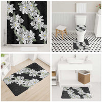 Ia Orana Tahiti Tiare Bathroom Set Black Lei - Polynesian Pride