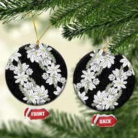 Ia Orana Tahiti Tiare Ceramic Ornament Black Lei - Polynesian Pride