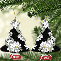 Ia Orana Tahiti Tiare Ceramic Ornament Black Lei - Polynesian Pride