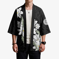 Ia Orana Tahiti Tiare Kimono Black Lei - Polynesian Pride