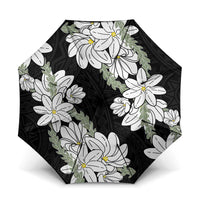 Ia Orana Tahiti Tiare Umbrella Black Lei - Polynesian Pride