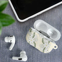 Ia Orana Tahiti Tiare AirPods Case Lemon Yellow Lei - Polynesian Pride