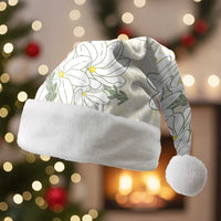 Ia Orana Tahiti Tiare Christmas Santa Hat Lemon Yellow Lei - Polynesian Pride