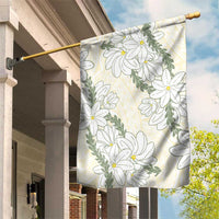 Ia Orana Tahiti Tiare Garden Flag Lemon Yellow Lei - Polynesian Pride