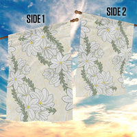 Ia Orana Tahiti Tiare Garden Flag Lemon Yellow Lei - Polynesian Pride