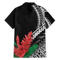 AAPI Heritage Month Family Matching Off Shoulder Short Dress and Hawaiian Shirt Samoa Teuila