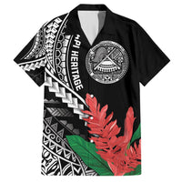 AAPI Heritage Month Hawaiian Shirt Samoa Teuila LT7 Black - Polynesian Pride