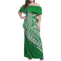 Tonga Liahona High School Personalized Family Matching Off Shoulder Maxi Dress and Hawaiian Shirt Ngatu Tokelaufeletoa Motifs