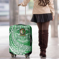 Tonga Liahona High School Personalized Luggage Cover Ngatu Tokelaufeletoa Motifs