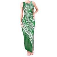 Tonga Liahona High School Personalized Tank Maxi Dress Ngatu Tokelaufeletoa Motifs