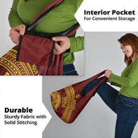 Tonga High School Grocery Bag THS Anniversary Ngatu Motif