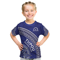 Tupou College Toloa Kid T Shirt Ngatu Tapa Mix Style