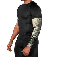 Aloha Hawaii Tapa Arm Sleeves Summer Green Hawaiian Ipu - Polynesian Pride