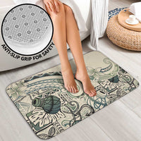 Aloha Hawaii Tapa Bathroom Set Summer Green Hawaiian Ipu - Polynesian Pride