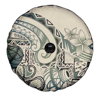 Aloha Hawaii Tapa Spare Tire Cover Summer Green Hawaiian Ipu - Polynesian Pride