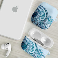Aloha Hawaii Tapa AirPods Case Cool Turquoise Hawaiian Ipu - Polynesian Pride