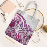 Aloha Hawaii Tapa Tote Bag Vibrant Fuchsia Hawaiian Ipu - Polynesian Pride