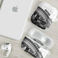 Samoa Mamanu Siapo Classic Black AirPods Case Tatau Malie