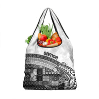 Samoa Mamanu Siapo Classic Black Grocery Bag Tatau Malie