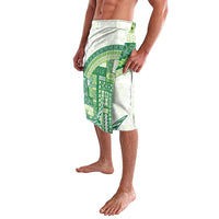 Samoa Mamanu Siapo Forest Green Lavalava Tatau Malie