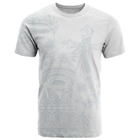 Tonga Ngatu Kupesi White Sunday Fakame T Shirt Koe Otua Mo Tonga Ko Hoku Tofia