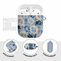 Aloha Hawaii Paniolo Jeans Palaka AirPods Case Coastal Rodeo - Polynesian Pride