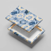 Aloha Hawaii Paniolo Jeans Palaka Canvas Wall Art Coastal Rodeo - Polynesian Pride