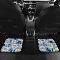 Aloha Hawaii Paniolo Jeans Palaka Car Mats Coastal Rodeo - Polynesian Pride
