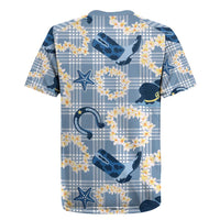 Aloha Hawaii Paniolo Jeans Palaka Rugby Jersey Coastal Rodeo - Polynesian Pride