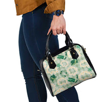 Aloha Hawaii Paniolo Mint Palaka Shoulder Handbag Coastal Rodeo - Polynesian Pride