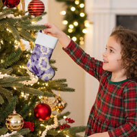 Aloha Hawaii Paniolo Lavender Palaka Christmas Stocking Coastal Rodeo - Polynesian Pride