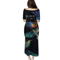 Polynesian Cancers Awareness Puletasi Hummingbird - Fly High Until We Meet Again