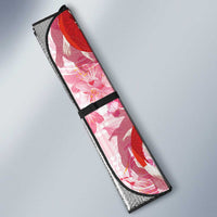 Pink Palaka Hawaii Aloha Auto Sun Shade Koi Pond Mix Sakura - Polynesian Pride