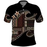Samoa Siapo Mamanu Polo Shirt Waves Motifs