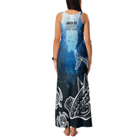 World Ocean Day Pasifika Family Matching Tank Maxi Dress and Hawaiian Shirt Awaken New Depths