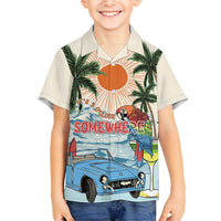 Summer Holiday It's 5 o'clock Somewhere Vintage Hawaii Hawaiian Shirt LT7 - Polynesian Pride