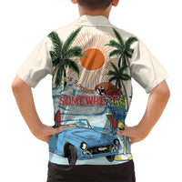 Summer Holiday It's 5 o'clock Somewhere Vintage Hawaii Hawaiian Shirt LT7 - Polynesian Pride