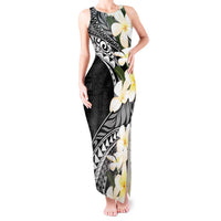 Aloha Hawaii Festive Tank Maxi Dress Frangipani Lace Classic