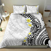 Hawaii Aloha Bedding Set Plumeria Vintage - White LT7 - Polynesian Pride