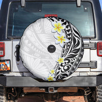 Hawaii Aloha Spare Tire Cover Plumeria Vintage - White LT7 - Polynesian Pride