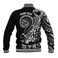 Polynesia Beach Volleyball Personalized Baseball Jacket Basic LT7 - Polynesian Pride