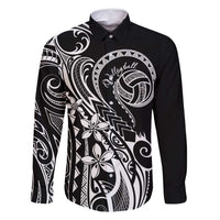 Polynesia Beach Volleyball Personalized Family Matching Mermaid Dress and Hawaiian Shirt Basic