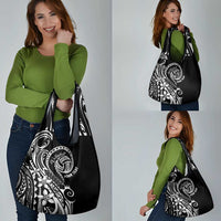 Polynesia Beach Volleyball Personalized Grocery Bag Basic