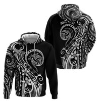 Polynesia Beach Volleyball Personalized Hoodie Basic