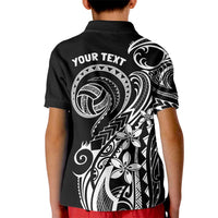 Polynesia Beach Volleyball Personalized Kid Polo Shirt Basic